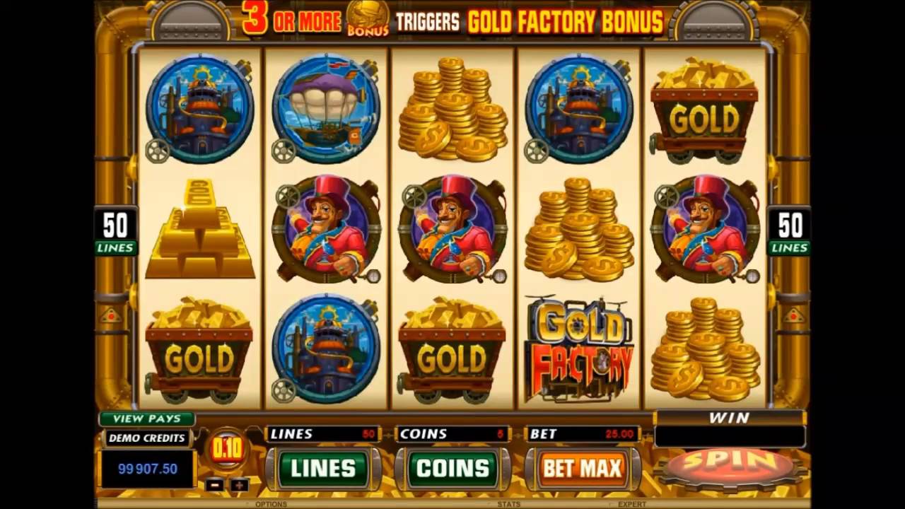 Free Gold Factory Online Slot Game