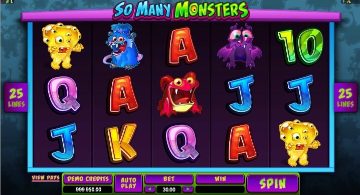 So Many Monsters Slot Online