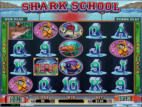 shark-school-slot-reels